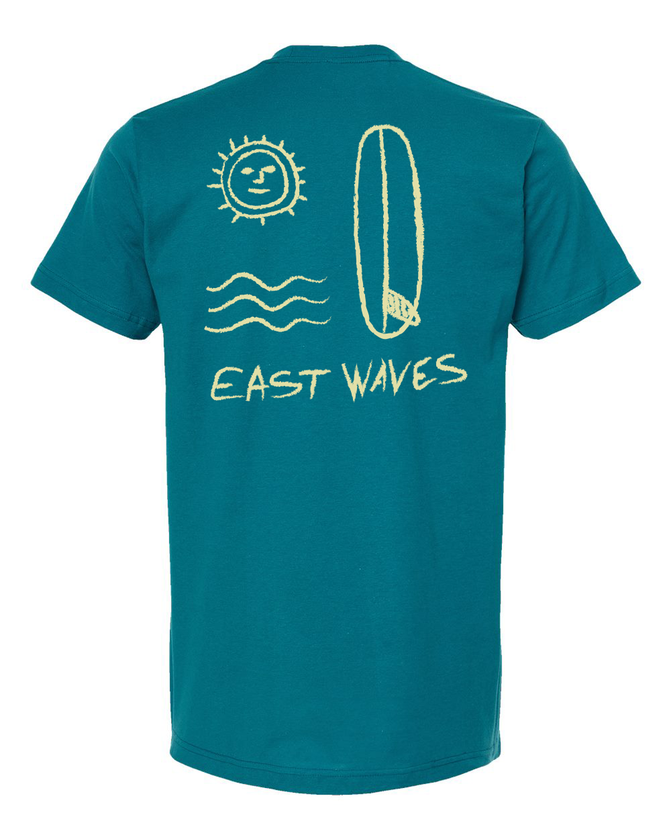 ★2025SS新作★DUNST★WAVE LOGO T-SHIRT tealback_1200x1200.png?v=